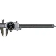 Mitutoyo Dial Caliper 6 Inch Stainless Steel Precision Tool Black Case 0.001