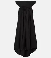 [Rick Owens] Rick Owens Chalice cutout cotton minidress AU 12 black