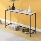 Console Table, Narrow Entryway Tables, Thin Sofa Table behind Couch Table, Long