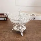 Pedestal Fruit Bowl European Fruit Plate Multipurpose Luxury Appetizer Serving
