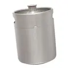 Mini Keg System - 2L/ 68oz Stainless Steel Growler Portable Mini Keg Dispenser