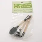 NOS Greenhouse Collection 3" Scale Garden Tool set Shovel, Rake, Hoe