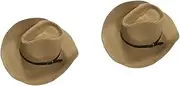 [OATIPHO] Straw Woven Hat Beach Bucket Waterproof Fishing Hat Fedora Hat Sunshade Beach Hats for Men Straw Hats Straw Cap Caps Fishing Hats for Men Golf Sun Hat Cooling Hat Khaki Wooden