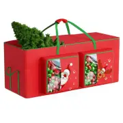 Alupssuc Christmas Tree Storage Bag Up to 9 ft Xmas Trees, Heavy Duty 600D Ox...