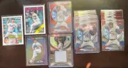 Bobby Miller 18-Card RC Lot: 2023 - 2024 Topps Bowman Refractor Orange /25 Relic