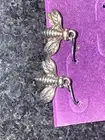 Lady Bug Earrings Bumble Bee Charm Bee Charm Earrings Beatle Bug Insect