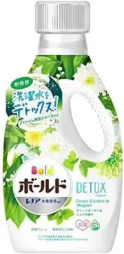 bold Laundry Detergent Liquid Laundry Water Detox green Garden & Muguet Body 85