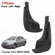 Fits Toyota Vios Sedan 4 Door 2003 - '06 Pair LR Front Mud Flap Splash Guard