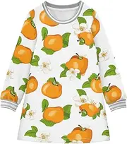 [Caihoyu] Girls' Long-Sleeved Dress Kids Pullover Christmas Outfit, Multicolor10, 8 Years