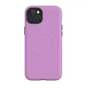 For iPhone 15 Plus Tough Case Compatible with MagSafe Plum Purple