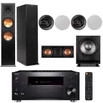 【ONKYO】TX-RZ50+RP-280F+RP-500C+ICQ62+MS-450(擴大機+主喇叭+中置+嵌入式二對+重低音)