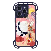 iPhone 16 Pro Ultra Bounce Case MagSafe Compatible Moon musician by Phannapast