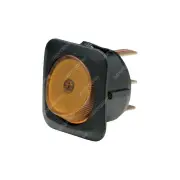 Narva Amber Illuminated Off / On Rocker Switch with push on terminal - 62051Bl