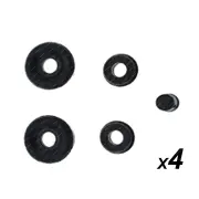 4 x Front Wheel Cylinder Repair Kits for Isuzu Elf 150 KAG 1.6L G161 1981-1982