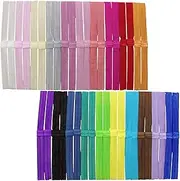 Arlai Pack of 40 Interchangeable Elastic Headbands Baby Girl Headbands 20 Colors
