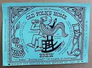 OLDE FROTHINGSLOSH OLD FOLK'S HOME BREW Beer LABEL Pittsburgh PENNSYLVANIA 1950s