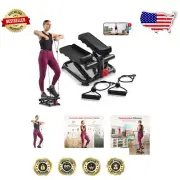 Total Body 2-in-1 Stepper Machine with Adjustable Resistance Bands & Bluetooth