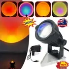 LED Sun Sunset Rainbow Projector Atmosphere Light Lamp USB Home DIY VH