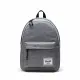 【Herschel】官方直營 後背包 Classic™ 14吋筆電 拉鍊 大容量 經典簡約 淺灰 20L