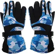 [WHAMVOX] Men's Touch Screen Winter Gloves Ski Gloves for Outdoor Sports Warmth Snowboard Cycling