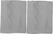ULTECHNOVO 2pcs Elastic Armrest Covers for Sofa Couch Furniture Protector Minimalist Design Easy to Install Chair Arm Rest Caps for Home Office Use