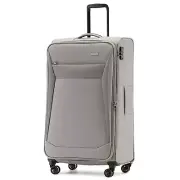 Tosca Aviator 4 Wheel Large Suitcase Khaki