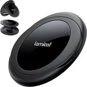 Lamicall Magnetic Phone Grip Holder for Mag Safe - [0.98" Expand Soft Strap] [Easy Push Open] Finger Loop Grip, [Smooth 360° Rotation] Ring Stand for iPhone 16 15 14 Pro Max Plus, Mag Accessory