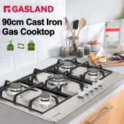 GASLAND chef Gas Cooktop 90CM 5 Burner NG LPG Kitchen Stainless Stove Top Cooker