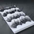 Long Criss-cross False Eyelashes Lash Extension 70mm Lashes 100% 3D Mink Hair