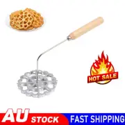 Cake Maker Cookie Bake Mold Swedish Rosette Iron Tool Waffle Bunuelos DIY Mould