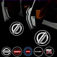 在飛比找Yahoo!奇摩拍賣優惠-車門投影燈 汽車投影燈 車用迎賓燈日產Nissan Terr