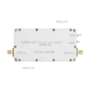 QBF-RF-PA-2.4G-10W RF Power Amplifier One-Way RF Power Amp Featuring 40DB Gain