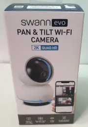 SWANN SWIFI-SE2KPT PAN AND TILT WIFI CAMERA 2K QUAD HD