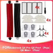 Replacement Parts Kit for Roborock Q5 Pro, Q5 Pro+ (Plus), Q8 Max, and Q8 Max+ (Plus) Robot Vacuum C As Shown