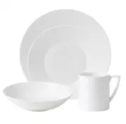 Wedgwood Jasper Conran White Dinner Set | 16 Piece Set