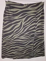 Ann Taylor Zebra Column Slip Skirt Women's sz 4 NWT $99.99