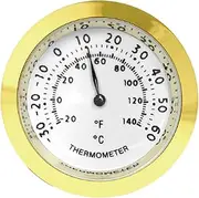 Digital Hygrometer - Room Temperature Monitor | Ambient Thermometer Temperature | Indoor Thermo-Hygrometer | Analog Round Humidity Sensor | Hygrometer Monitor for Humidor Cabinet and Maintenance