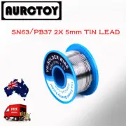 2X YIHUA Tin Lead Solder Sn63/Pb37 0.5mm 50g Soldering Rework Electrician Light