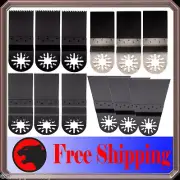 12 Pc Oscillating MultiTool Saw For Blade Milwaukee Craftsman Nextec Ridgid Fein