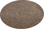 Turntable Cork Platter Mat, 12in Shockproof Turntable Platter Mat, Audiophile Grade Improves Sound Quality, Non‑Slip Turntable Slipmat for Record Players