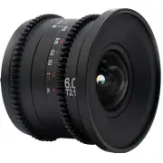Laowa 6mm T2.1 Zero-D Cine Lens - MFT