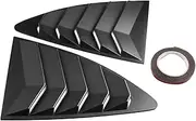 MAX COOL 2X Car Rear Side Window Louvers Cover Suitable for Toyota 86/Subaru BRZ 2013-2019