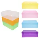 7 Pcs Plastic Storage Clear Shoe Organizer Box Man Case Sneaker Stackable Boxes
