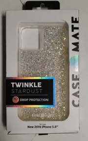 Case-Mate StarDust Twinkle Sparkle Case for Apple iPHONE 11 PRO Brand New!