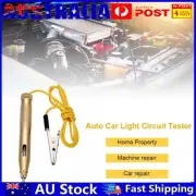 Lamp Voltage Light System Test Probe Auto Car Light Circuit Tester Pen Gold AU
