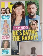 US WEEKLY Magazine August 10 2015 Jennifer Garner Ben Affleck Britney Spears NEW