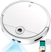 Intelligent Robot Vacuum Cleaner with Mop, 3800Pa Robot Vacuum with Self Empty Station and Wi-Fi/APP/Remote, 7cm Thin, Self-Charging Robotic for Pet Hair, Carpet and Hard Floors
