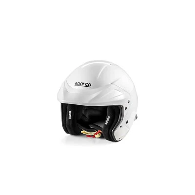 Sparco Italy Flux RJ Helmet White (FIA) s. S