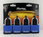 Master Lock EXCELL Padlocks 4 x 50mm (M516QLFAU)