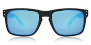 Oakley OO9102 HOLBROOK Polarized 9102F0 Men's Sunglasses Black Size 55